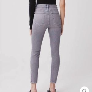 AGOLDE nico jeans in light grey. Cropped length size 28. Great condition